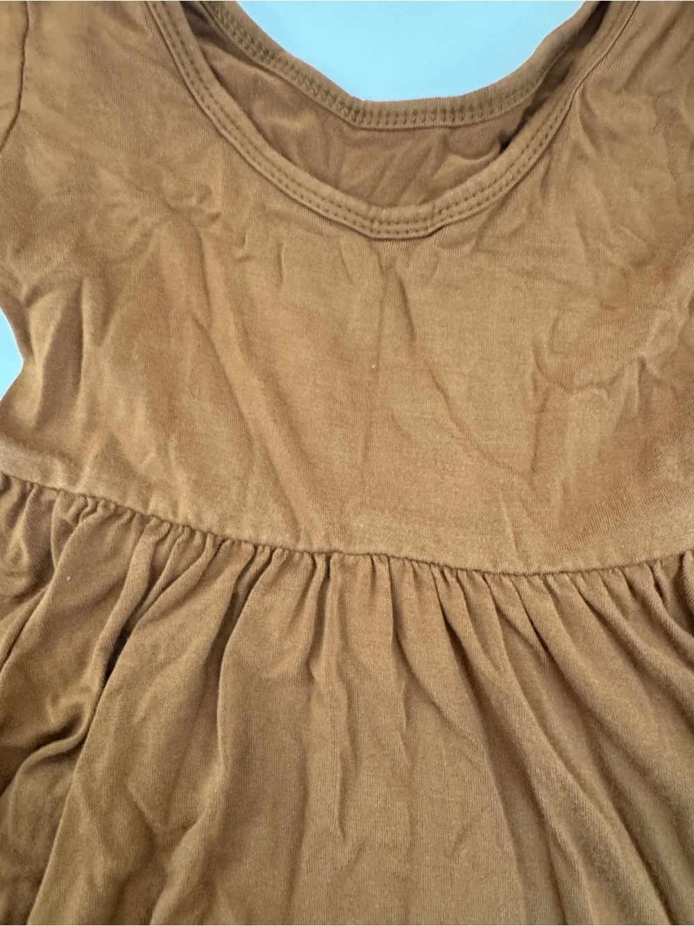Kyte BABY Rust Brown Long Sleeve Twirl Dress